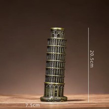 The Leaning Tower Of Pisa Metal Landmark Building ...