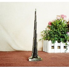Burj Khalifa Tower Metal Landmark Building Model 2...