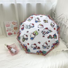 Hello Kitty anime automatic umbrella