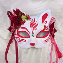 Halloween fox cosplay mask