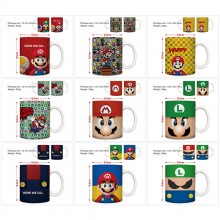 Super Mario anime cup mug