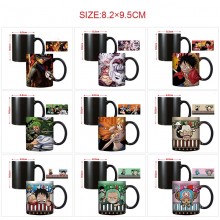 One Piece anime color changing mug cup 400ml