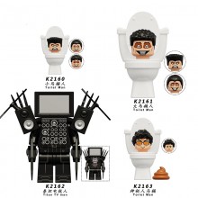 Skibidi Toilet Simulator game building blocks figures
