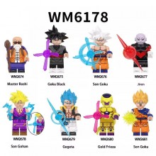Dragon Ball Son Goku Vegeta anime building blocks figures