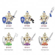 Warcraft soldiers anime building blocks figures