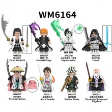 Bleach anime building blocks figures