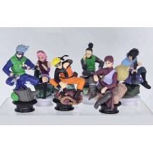 6pcs Naruto anime figures set(OPP bag)