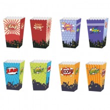 Super Hero Super man paper popcorn box bags(price ...