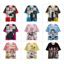 Bocchi The Rock anime short sleeve t-shirt