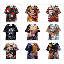 Naruto anime short sleeve t-shirt