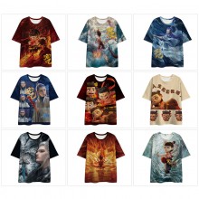 Nezha 2 anime short sleeve t-shirt