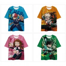 My Hero Academia anime short sleeve t-shirt