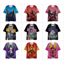 EVA anime short sleeve t-shirt