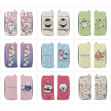 Chiikawa anime long zipper wallet purse