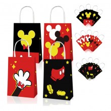 Mickey Minnie Mouse anime paper goods bag gifts ba...