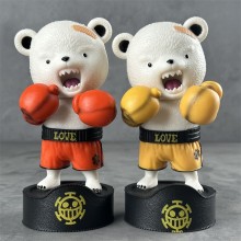 One Piece Bebo Bear Boxing anime figure