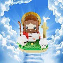 MOC Classic Christianity God Shepherd building blo...