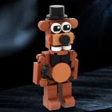 MOC FNAF Freddys Bear Model Building Blocks