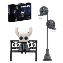 The Hollow Knight game model building blocks figur...