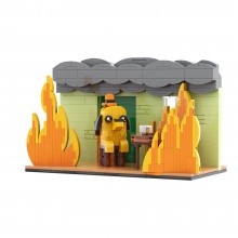 This is fine dog model building blocks figures