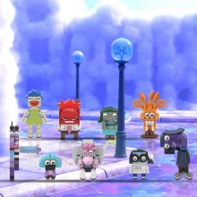 Inside Out anime model building blocks figures