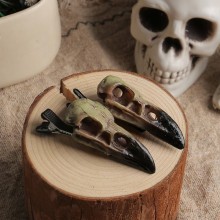 Halloween Crow Skull Hair Clips Hairpin(price for ...