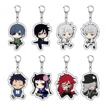 Kuroshitsuji Black Butler anime acrylic key chains