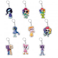 Dandy's World game acrylic key chains