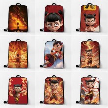 Nezha 2 anime backpack bags