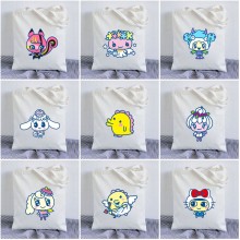 Tamagotchi anime canvas shopping bag handbag