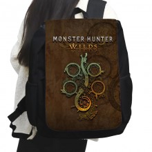 Monster Hunter game drawstring backpack bags