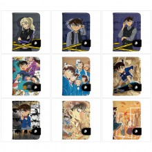 Detective Conan anime snap wallet buckle purse