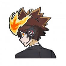 Reborn anime alloy enamel brooch pins