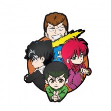 YuYu Hakusho anime alloy enamel brooch pins