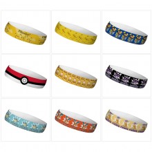 Pokemon anime sports headbands headwrap sweatband