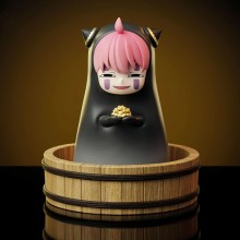 SPY x FAMILY Anya Forger cos No Face man anime fig...