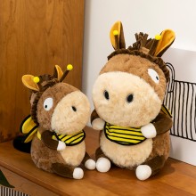 Funny Bee Big Eared Donkey Plush Doll 23/32/40CM