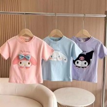 Sanrio Melody kitty Cinnamoroll Kuromi anime cotton t-shirt