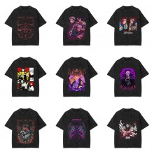 Jujutsu Kaisen anime short sleeve wash water worn-...