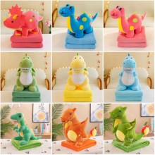 Dinosaur anime air conditioning quilt blanket 110*160cm