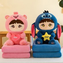 Stitch COS little girl anime air conditioning quil...
