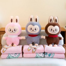 Labubu anime air conditioning quilt blanket 110*16...