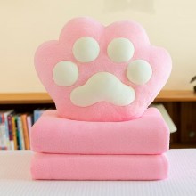 Cat paw anime air conditioning quilt blanket 110*1...