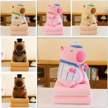 Capybara air conditioning quilt blanket