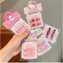 Sanrio Melody kitty Cinnamoroll Kuromi fingernails...