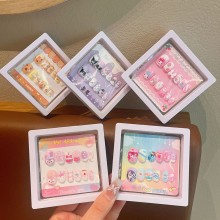 Sanrio Melody kitty Cinnamoroll Kuromi fingernails...