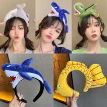 Shark dinosaur fish anime hair band headbands head...