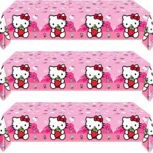 Hello Kitty anime disposable tableclothes birthday...