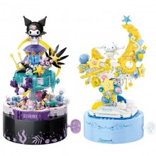 Sanrio Cinnamoroll Kuromi Building Blocks Music Bo...