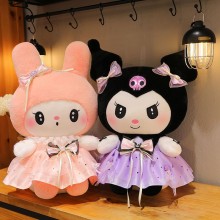 Sanrio Princess My Melody Kuromi anime plush doll 40/50/65cm